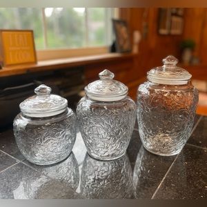 Princess House Fantasia Canister Set!